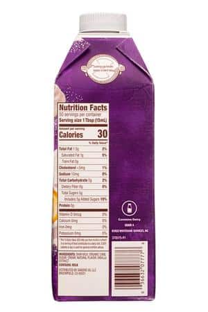 Honest To Goodness: HonestToGoodness-25oz-2022-Creamer-Dairy-ChantillyCream-Facts