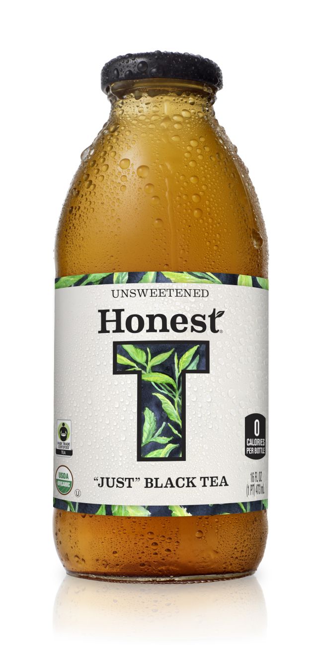 Honest Tea (Glass): Honest JustBlackTea