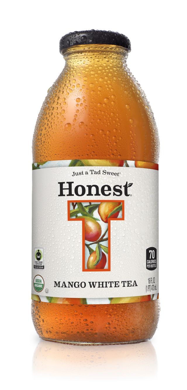 Honest Tea (Glass): Honest MangoWhite