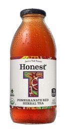 Honest Tea (Glass): HonestGlass PomRed