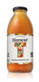 Honest Tea (Glass): Honest MangoWhite