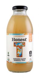 Honest Tea (Glass): Honest Ginger Front
