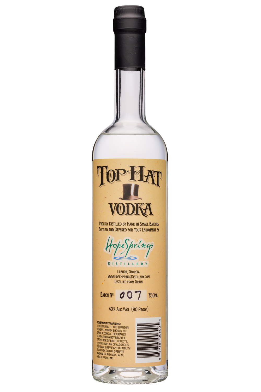 Top Hat Vodka