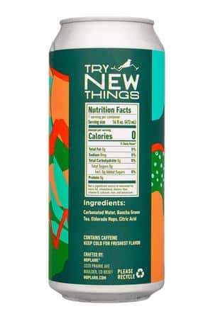 Hoplark: Hoplark-16oz-2023-BrewersChoice-BanchaGreenTea-Facts
