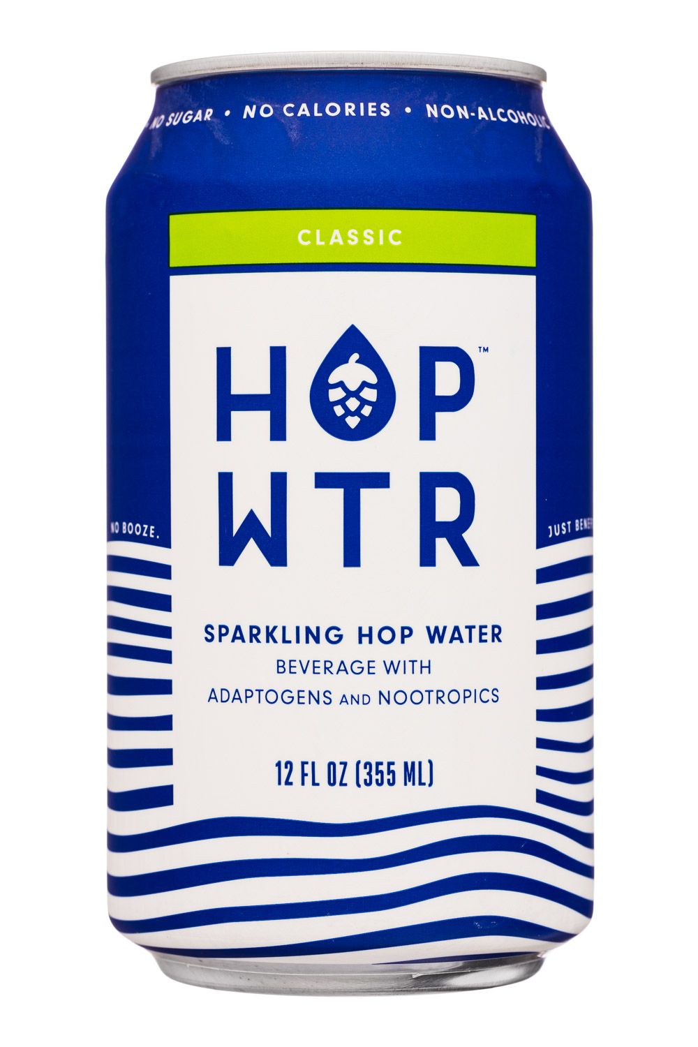 Hopwater: HOPWTR-12oz-2021-Sparkling-Classic-Front