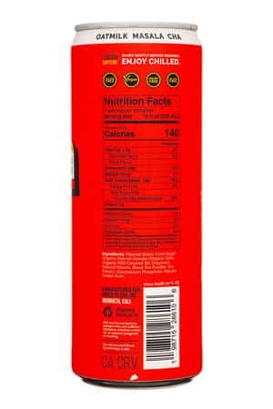 House of Cha: MasalaChai-11oz-2024-OatmilkMasala-Facts