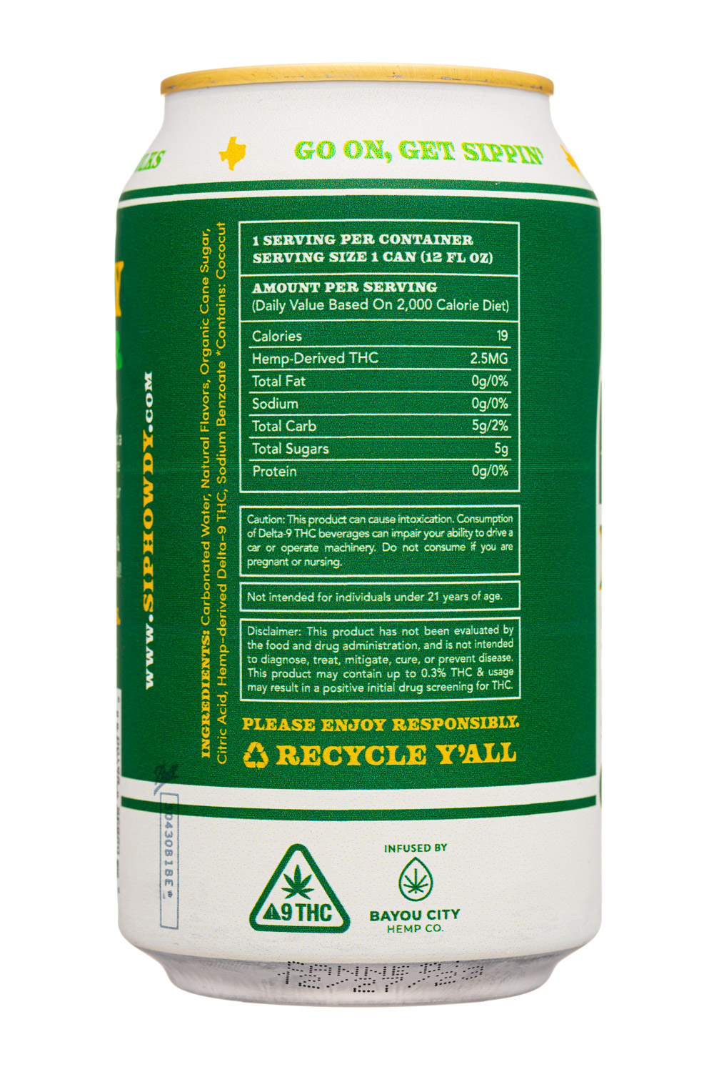 HOWDY: Howdy-12oz-2024-THCSeltz-RanchWater-Facts