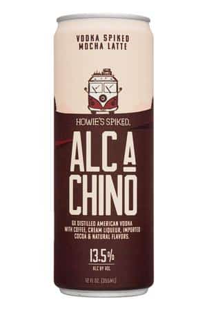 Howie's Spiked: HowiesSpiked-12oz-2022-AlcAChino-MochaLatte-Facts