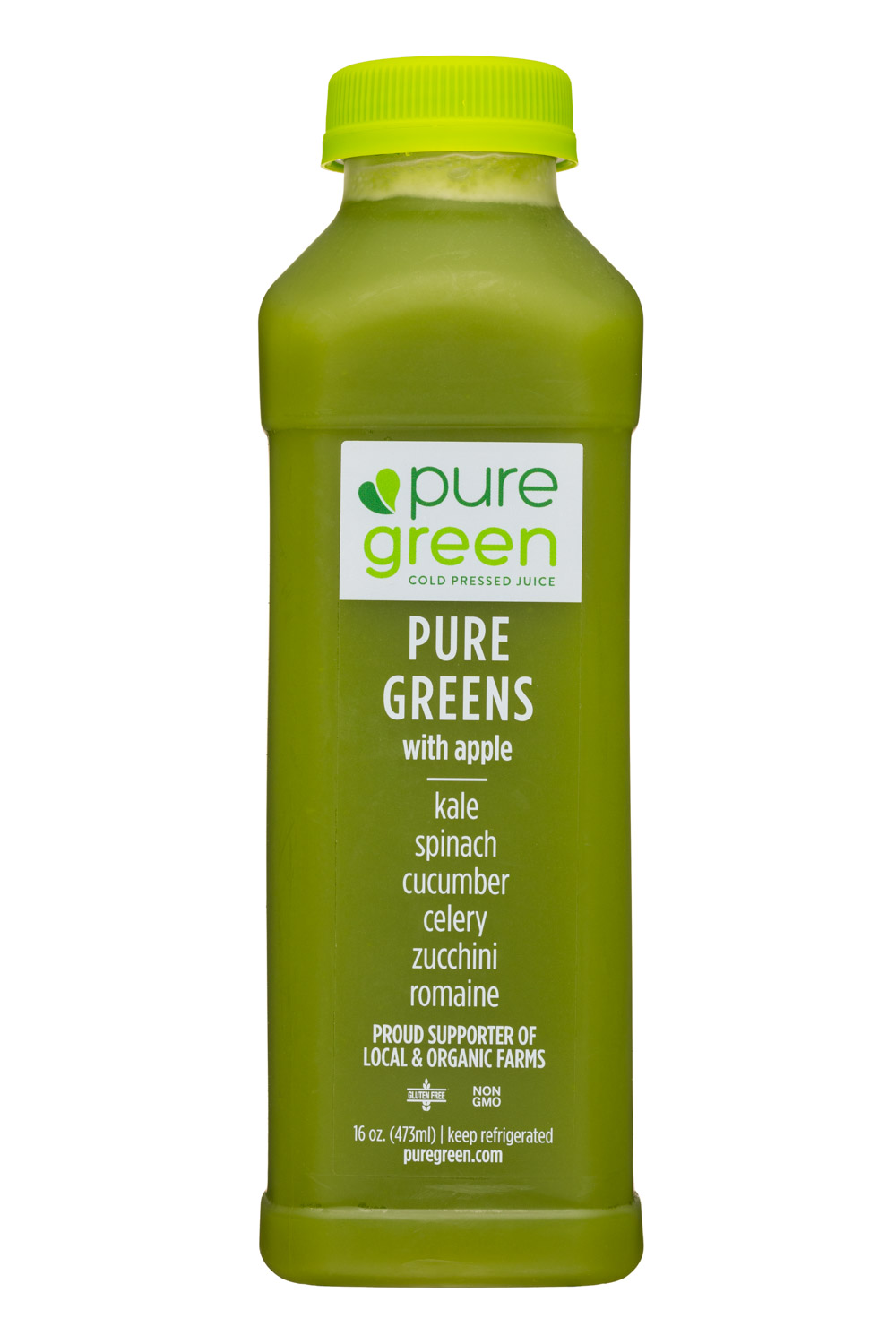 Pure Greens with Apple