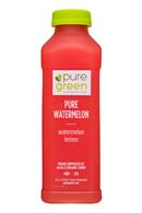Pure Green: PureGreen-16oz-Juice-PureWatermelon-Front