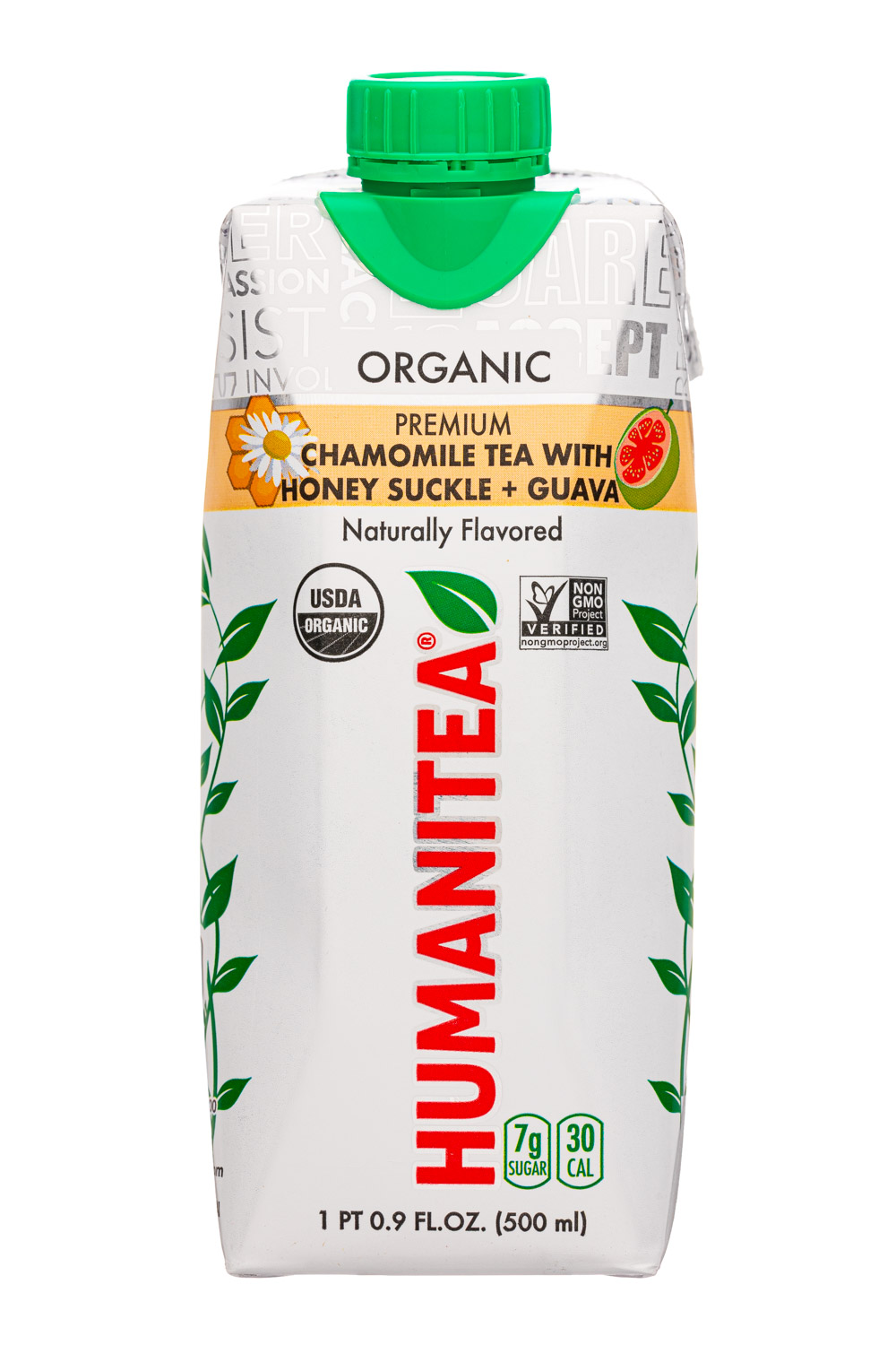 Chamomile Tea With Honey Suckle + Guava