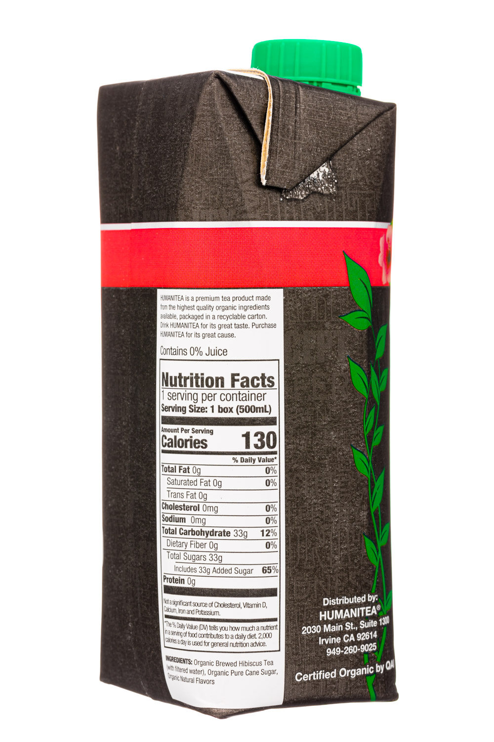 Humanitea: Humanitea-17oz-2022-Tea-WildberryLimeHibiscus-Facts