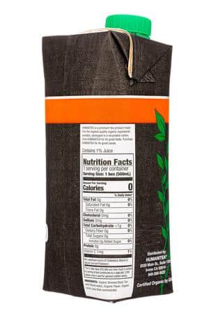Humanitea: Humanitea-17oz-2022-Tea-UnsweetBlack-Facts