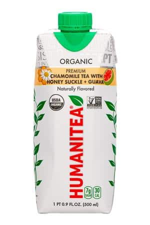 Humanitea: Humanitea-500ml-2024-Tea-ChamHoneyGuava-Front