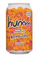 humm kombucha: Humm-12oz-Kombucha19-MangoPassion-Front