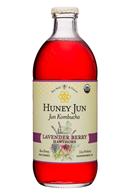 Huney Jun Kombucha: HoneyJun-12oz-Kombucha-LavenderBerry-Front