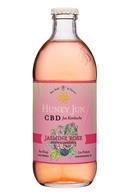 Huney Jun Kombucha: HoneyJun-12oz-CBDKombucha-JasmineRose-Front