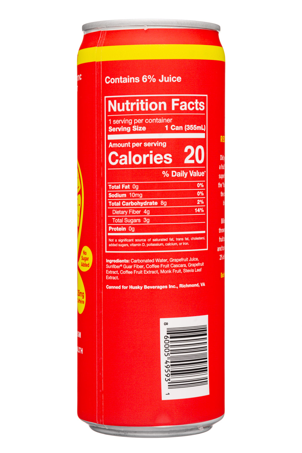 Husky: Husky-12oz-2021-SparklingPre-Grapefruit-Facts