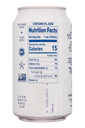 Huzzah Probiotic Seltzer: Huzzah-12oz-2020-ProbSeltz-JuicyPear-Facts
