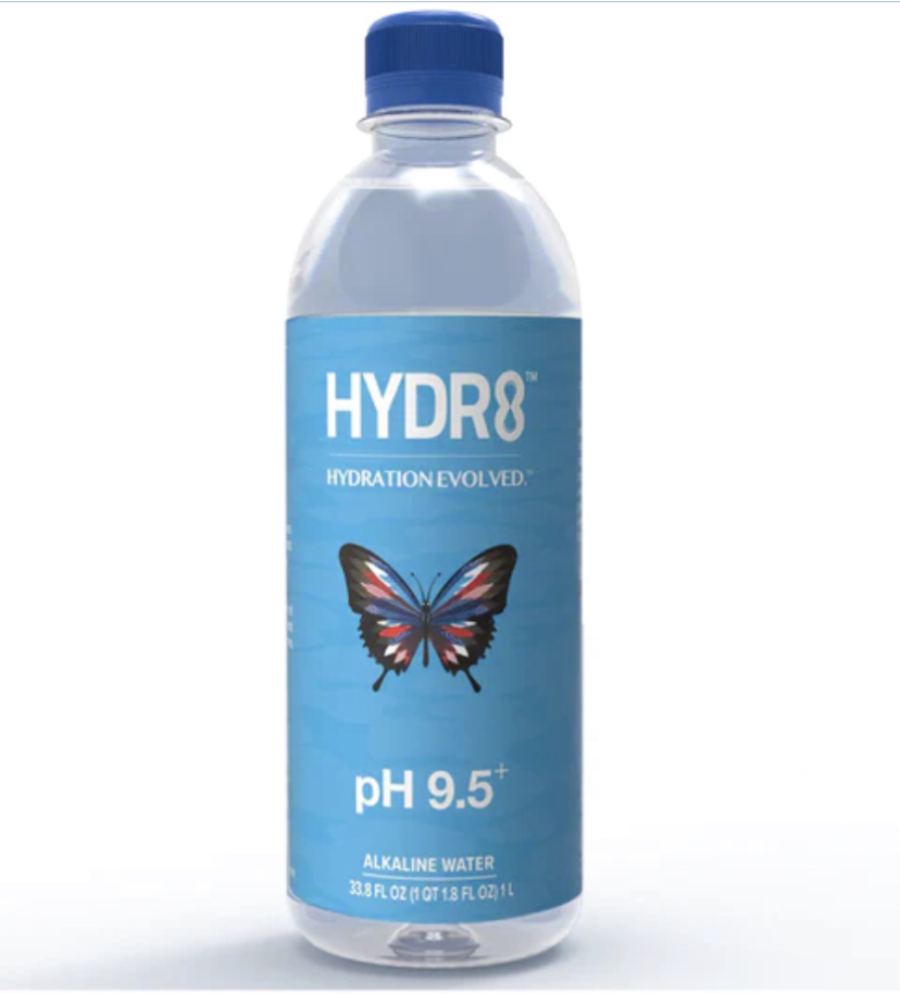 HYDR8: Photo of HYDR8 Alkaline Water (1-Liter 12 pack) pH 9.5+ - HYDR8 (uploaded by company)