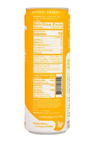 Hydra DNA: HydraDNALife-12oz-2024-Energy-Orange-Facts