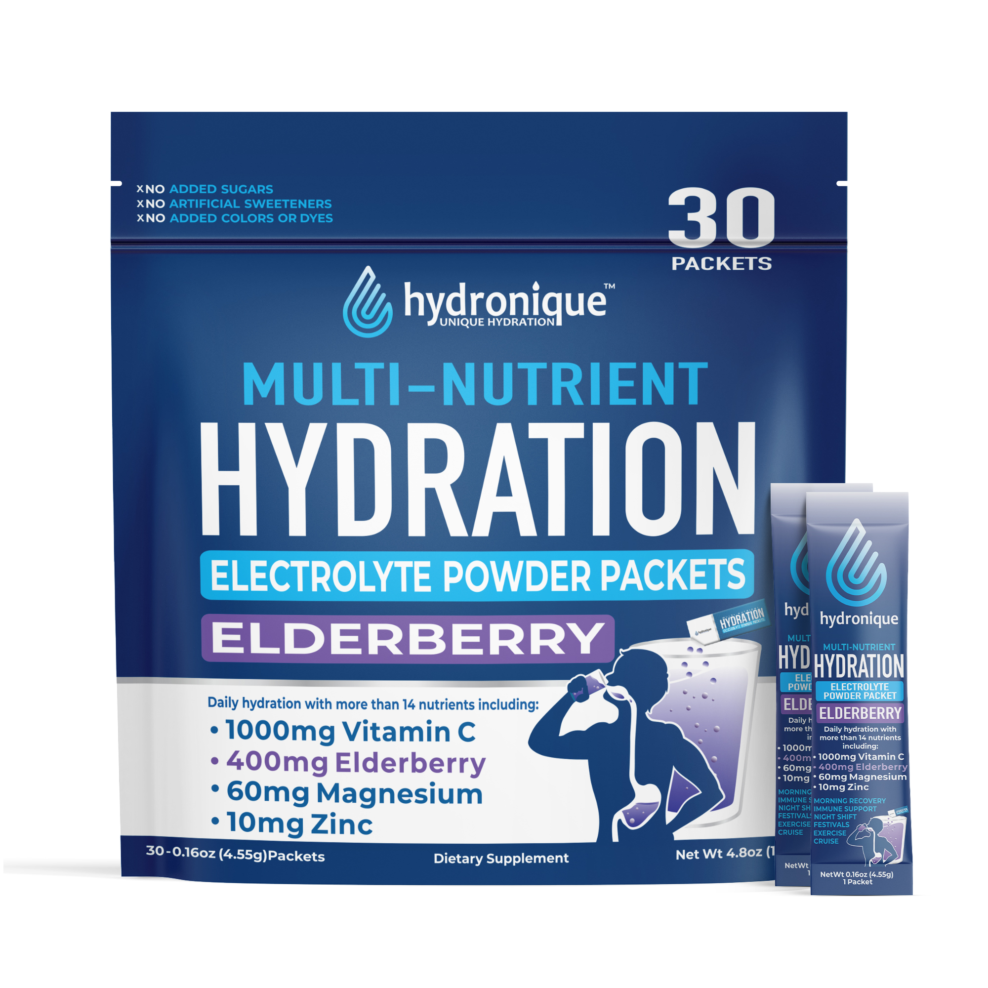 Hydronique Hydration: Photo of Hydronique Hydration - Elderberry - Hydronique Hydration (uploaded by company)