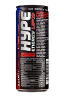 Hype Energy: HypeEnergy-MFP-Can-IceBerryMax-Up-Facts