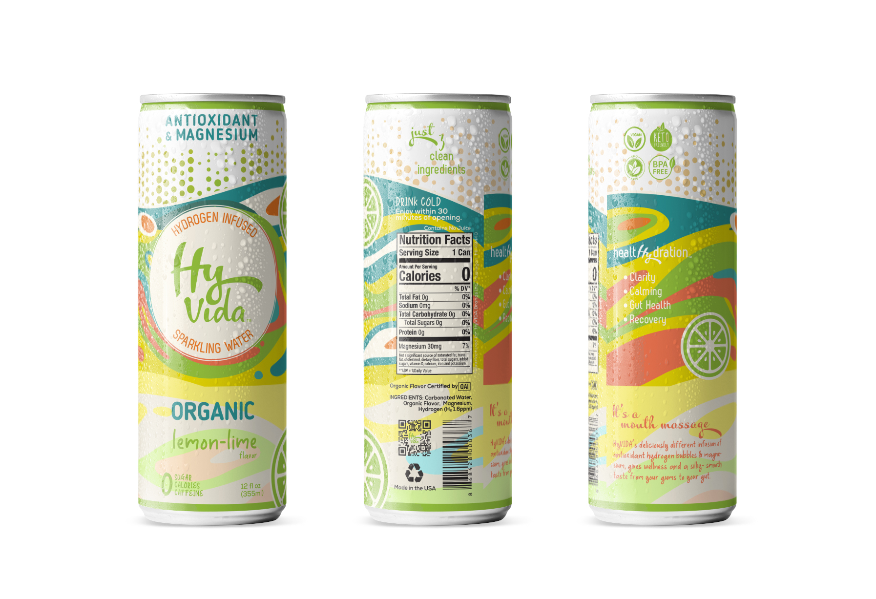 HyVIDA: Photo of Lemon Lime Hydrogen Water - HyVIDA (uploaded by company)