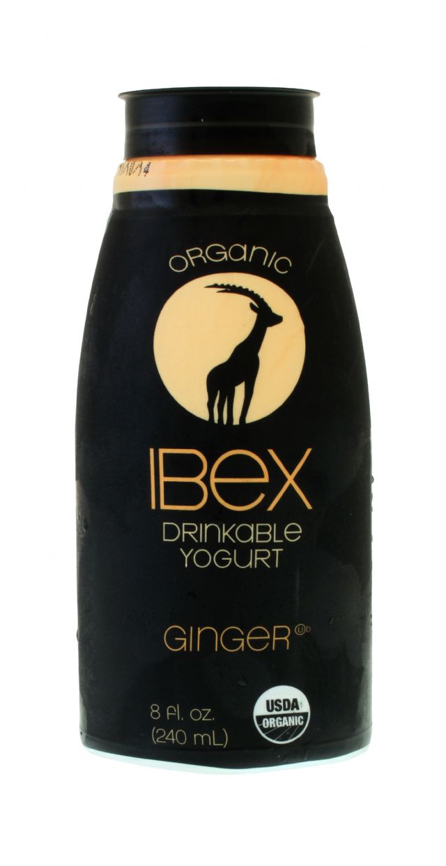 Ibex Drinkable Yogurt: IBEX Ginger Front