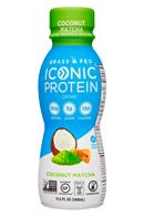 Iconic: IconicProtein-12oz-GrassFed-CoconutMatcha-Front