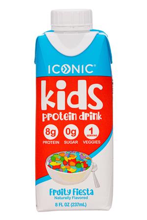 Iconic: Iconic-8oz-2020-KidsProtein-FruityFiesta-Front
