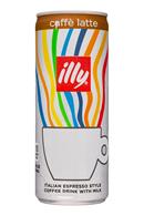Illy: Illy-9oz-EspressoDrink-CaffeLatte-Front