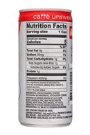 Illy: Illy-7oz-EspressoDrink-CaffeUnsweet-Facts