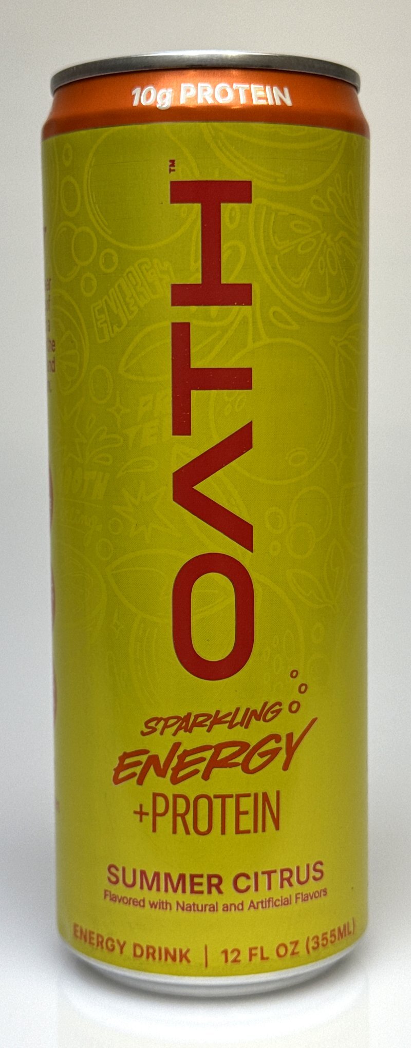 Sparkling Energy + Protein Summer Citrus