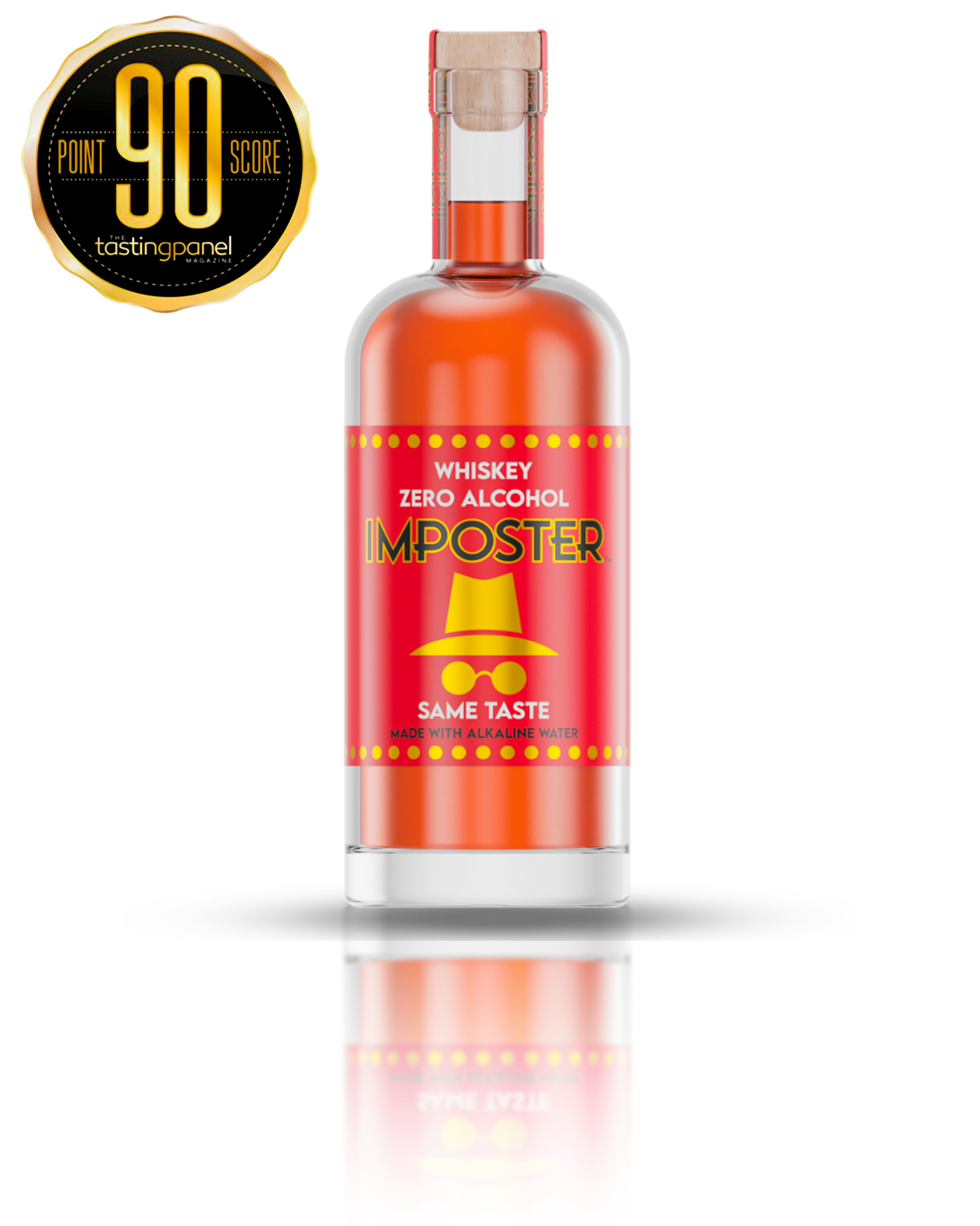 Imposter Beverages: Photo of Whiskey - Zero Alcohol - Imposter Beverages (uploaded by company)