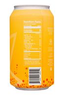 Infuzed: Infuzed-12oz-Thirst-SparklingWater-MangoPeach-Facts