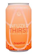 Infuzed: Infuzed-12oz-Thirst-SparklingWater-Grapefruit-Front