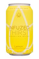 Infuzed: Infuzed-12oz-Thirst-SparklingWater-Lemon-Front