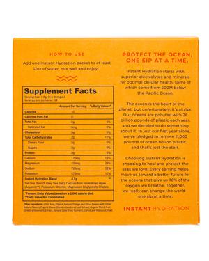 Instant Hydration: InstantHydration-30ct-2024-Mix-Orange-Facts