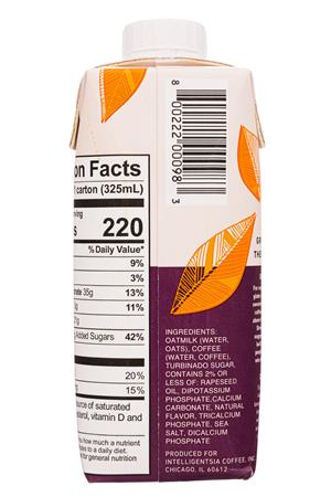 Intelligentsia: Intelligentsia-11oz-2021-ColdBrew-SpicedOatLatte-Facts