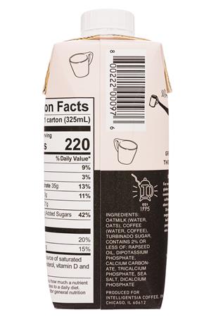 Intelligentsia: Intelligentsia-11oz-2021-ColdBrew-OatLatte-Facts