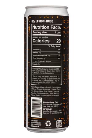 INURA: Inura-12oz-2022-PassionFruitTea-Facts