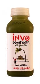 INVO Coconut Water: Invo GreenTea Front