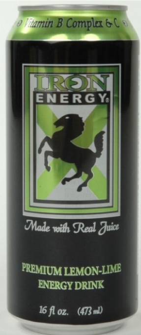 Iron Energy: Iron Lemonlime new can