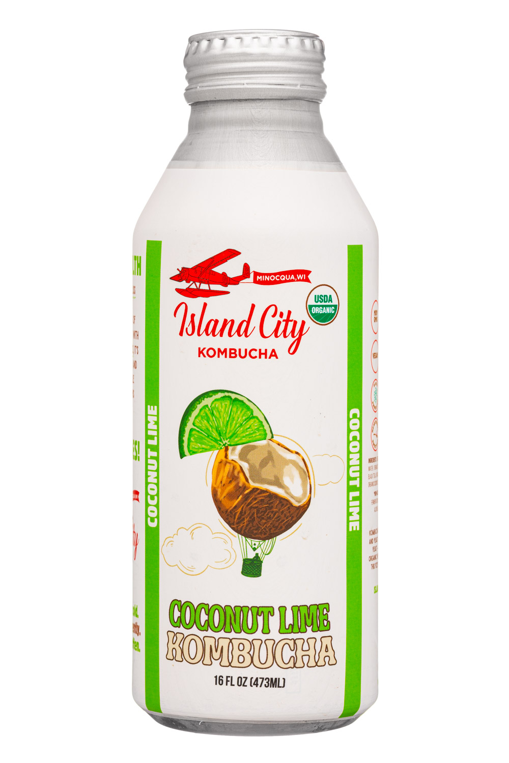 Coconut Lime Kombucha