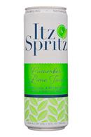 Itz Spritz: ItzSpritz-12oz-CucumberLimeTwist