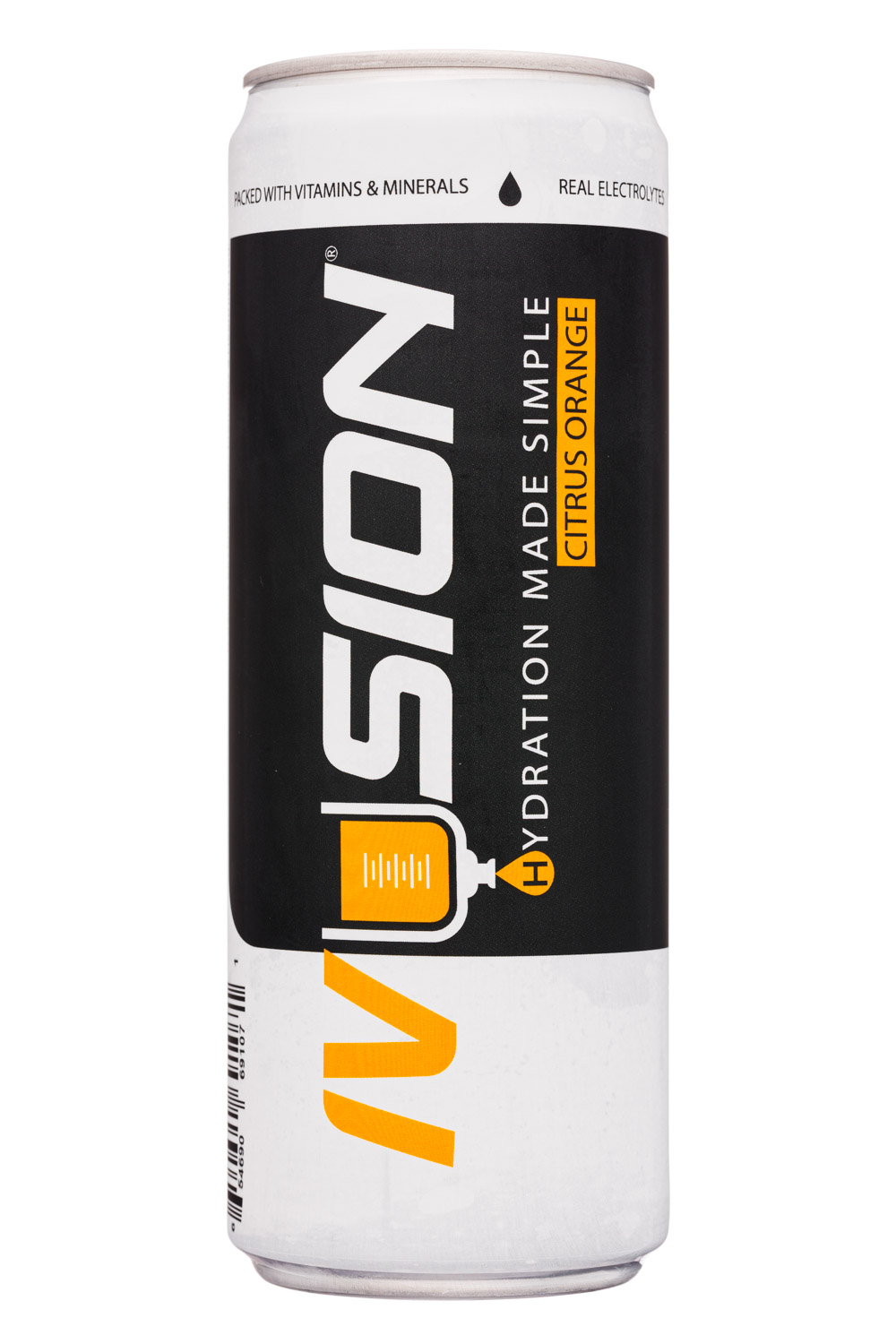 IVUSION Beverage Company  LLC.: IVusion-12oz-2021-Hydration-CitrusOrange-Front