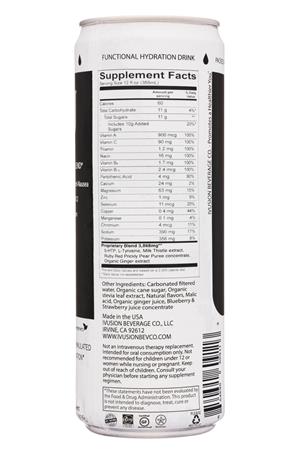 IVUSION Beverage Company  LLC.: IVusion-12oz-2021-Hydration-MixedBerries-Facts