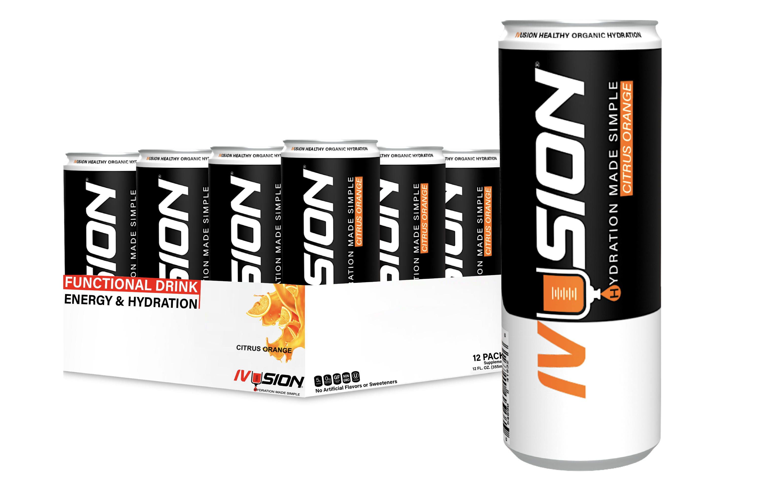 IVUSION Beverage Company  LLC.: Photo of Citrus Orange - IVUSION Beverage Company  LLC. (uploaded by company)