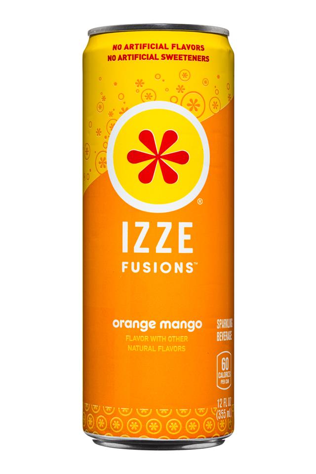 IZZE Fusions: Izze-Fusions-12oz-OrangeMango-Front